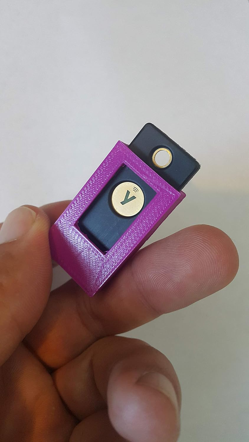 Case for Yubikey 5 (R) (3D Printed) (3rd Party