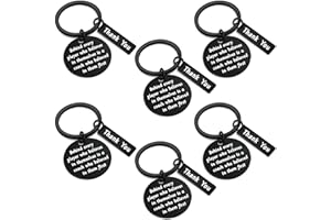 Yetene 6 Pcs Coach Gifts Keychain Baseball Coach Appreciation Gift for Softball Football Soccer Coach Thank you Gift