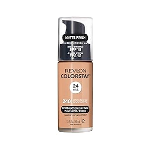 Revlon ColorStay Liquid Foundation For Combination/oily Skin, SPF 15 Medium Beige, 1 Fl Oz
