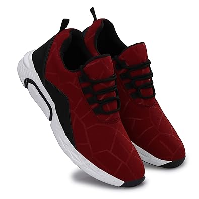 maroon colour shoes