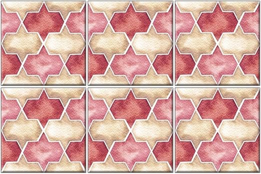 Amazon Com Nish Islamic Art Tiles Geometric Pattern Tiles