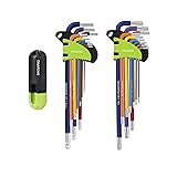 SAKSIAPRO Allen Key Set Extra Long and Ball