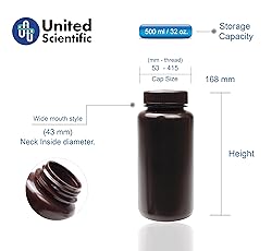 United Scientific® - Sample Containers with Lids