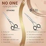 OCBA 6 Inch Hairdressing Scissor Professional Sharp Stainless Steel view 9