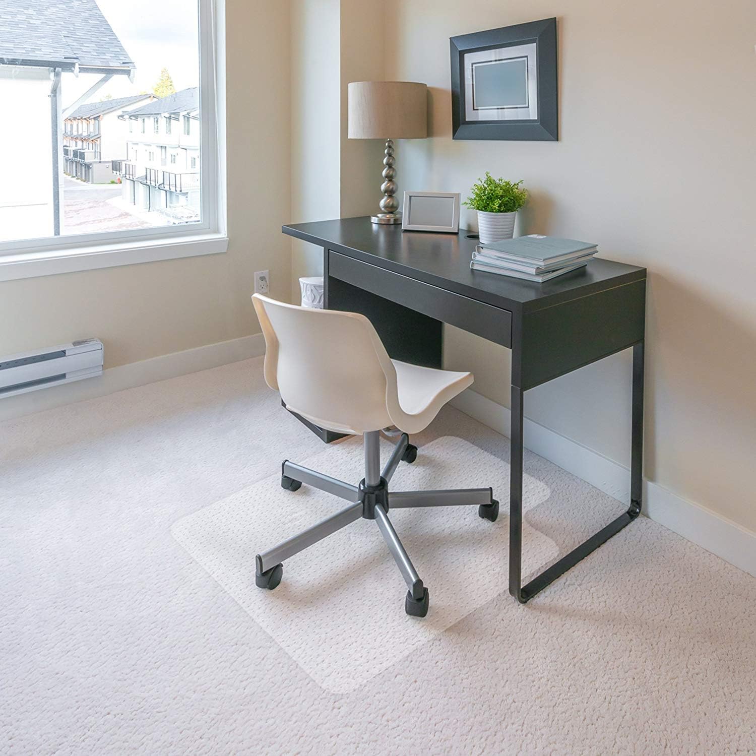 Carpet Chair Mats/Chair Mat for Carpets | Low/Medium Pile Computer Chair Floor Protector for Office and Home 36"x 48"x 0.08": Kitchen & Dining
