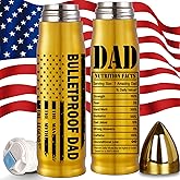 Dad Gifts for Fathers Day from Daughter Wife Son, Unique 17 Oz Best Dad Ever Bullet Tumbler Gifts for Dad Who Wants Nothing, Cool Thermos, Father's Day Presents for Stepdad, Husband, Papa