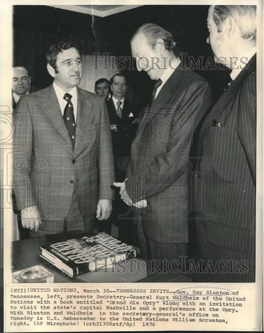 Amazon Com Historic Images 1976 Press Photo Gov Ray Blanton Of
