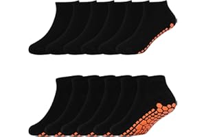 SkiBeaut Kid Trampolines Socks Ankle Grips Non Slip Child Socks for Boys Girls 2-5/6-9/10-13 Years