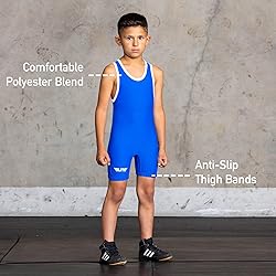 Elite Sports Kids Wrestling Youth Singlet, Standard