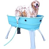 Booster Bath Elevated Pet Bathing, Teal, Large (Pack of 1)