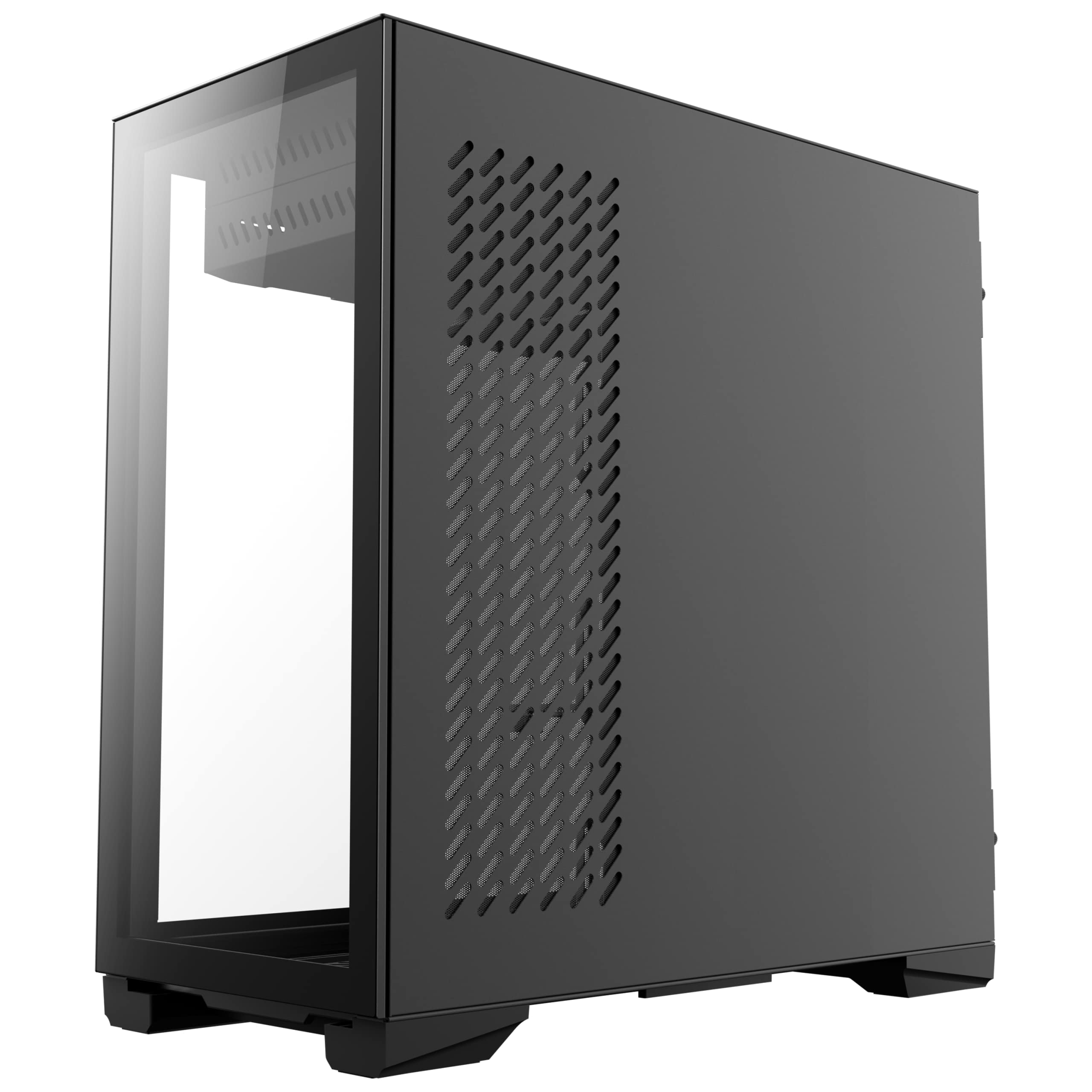 Antec Performance Series P120 Crystal E-ATX Mid-Tower Case, Tempered Glass Front & Side Panels White Led USB3.0 X 2, Aluminum Vga Holder Included - PC