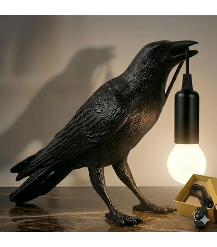 Things2Die4 Shadow of Judgement Grim Reaper on Throne Table Lamp