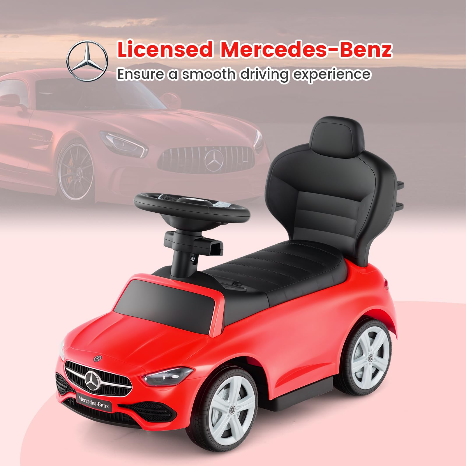 Mercedes Benz Push Car