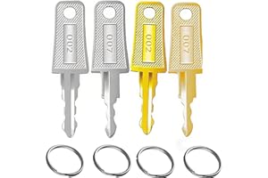4 Keys for TSA007 TSA002 Master Luggage Keys for TSA 007 002 Master Locks Universal Approved Luggage Suitcase Password Locks