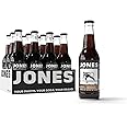Jones Soda Co. Root Beer Flavor | 12-Pack | The Original Craft Soda | Made with Pure, 100% Cane Sugar | Pop Beverages/Soft Drinks | 12 Oz Glass Bottles