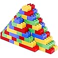 Neez 100PCS Building Blocks for Ages 3-5 – Educational Large Block Toy Set, Construction Bricks Compatible with Major Brands – Creative Gift for Boys & Girls (Multicolor)