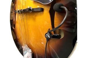 "THE FEATHER" A-STYLE MANDOLIN PICKUP with FLEXIBLE MICRO-GOOSE NECK by Myers Pickups ~ See it in ACTION! Copy and paste: mye