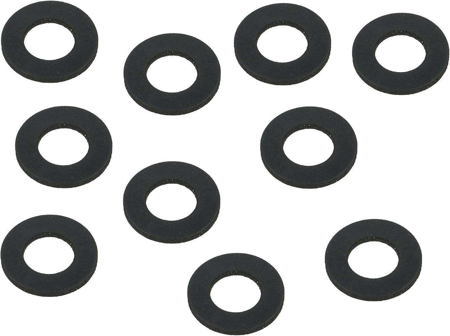 Invero® 10 Pack 13mm Rubber Hole Hose Connector Washers Sealer (10 Pieces) Ideal for Spare or Replacements - Shower Hose washers