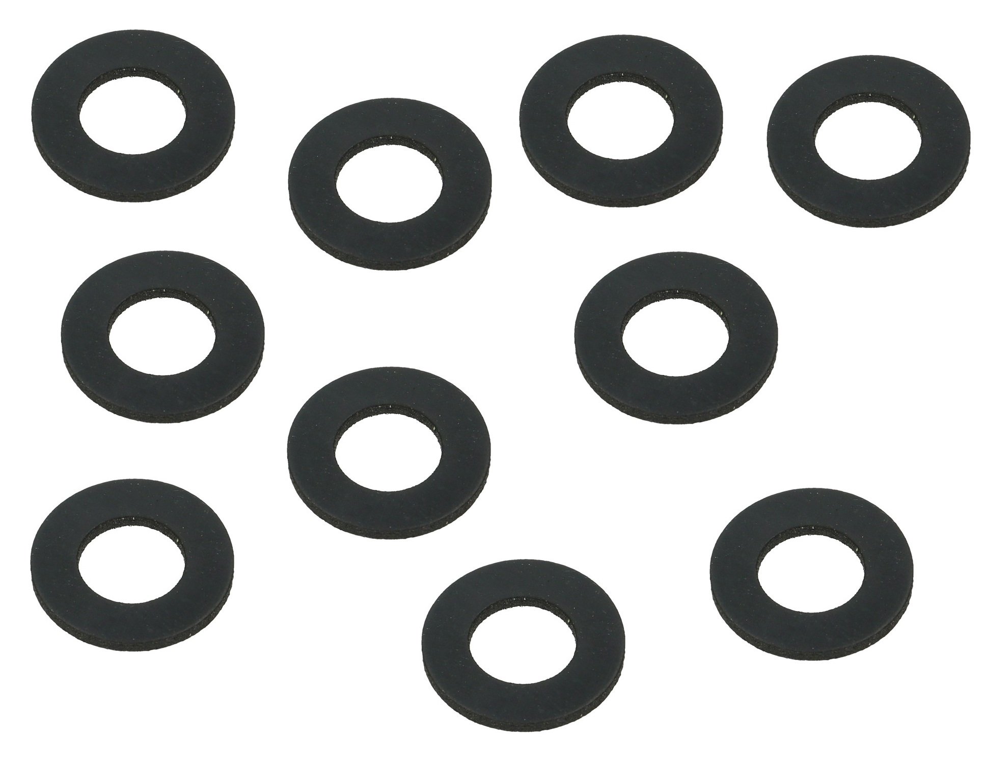 Invero® 10 Pack 13mm Rubber Hole Hose Connector Washers Sealer (10 Pieces) Ideal for Spare or Replacements - Shower Hose washers