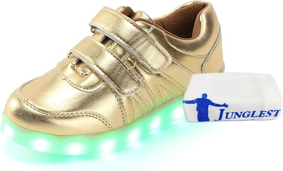 c6 EU 34,(+Kleines Handtuch) Kinderschuhe mit LED-Licht ...