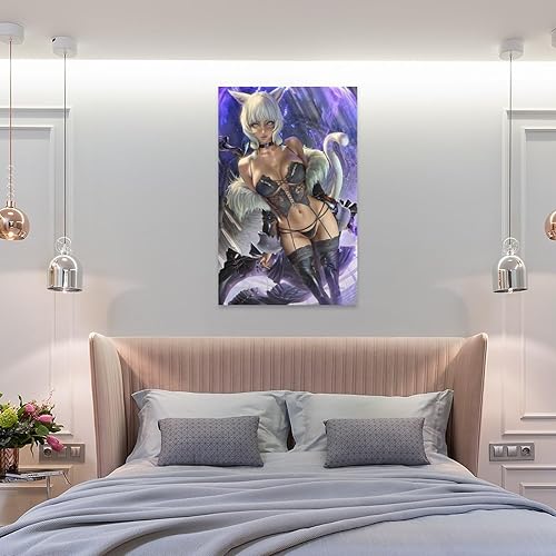 Y'shtola Rhul Poster Sexy Anime Figures No Clothes Anime Girl Poster Cool  Poster Decorative Painting Canvas Wall Art Living Room Posters Bedroom  Painting 12x18inch(30x45cm)29.0 in Kenya | Whizz Posters & Prints