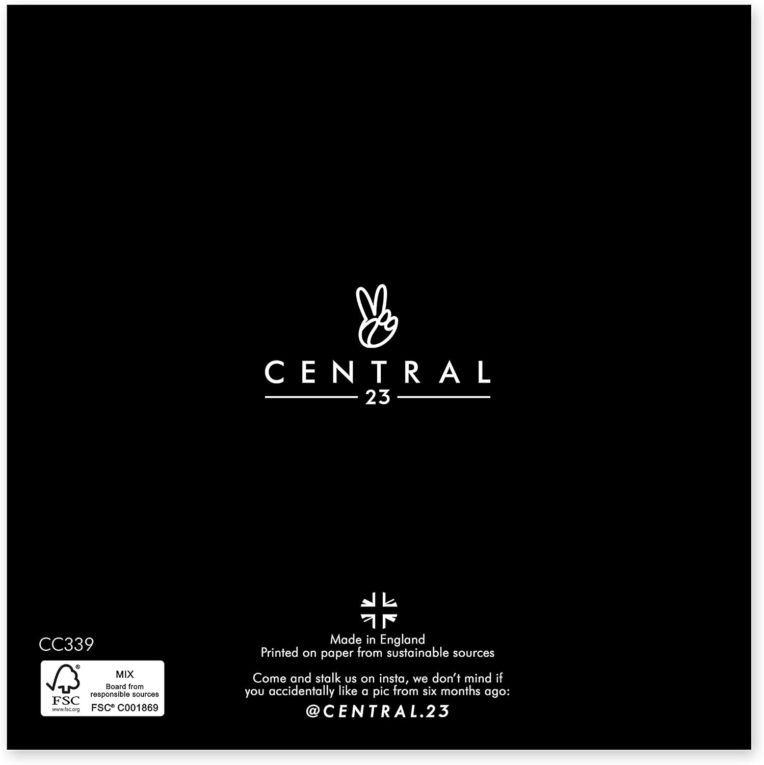 Central 23, Funny Birthday Card for Him, 'Obligatory Birthday Card', Sarcastic Greeting Card for Best Friends, LOL - Image 4