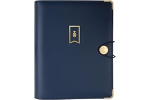 Emily Ley Simplified System Organizer Cover, 5 3/8" x 8 1/2", Navy