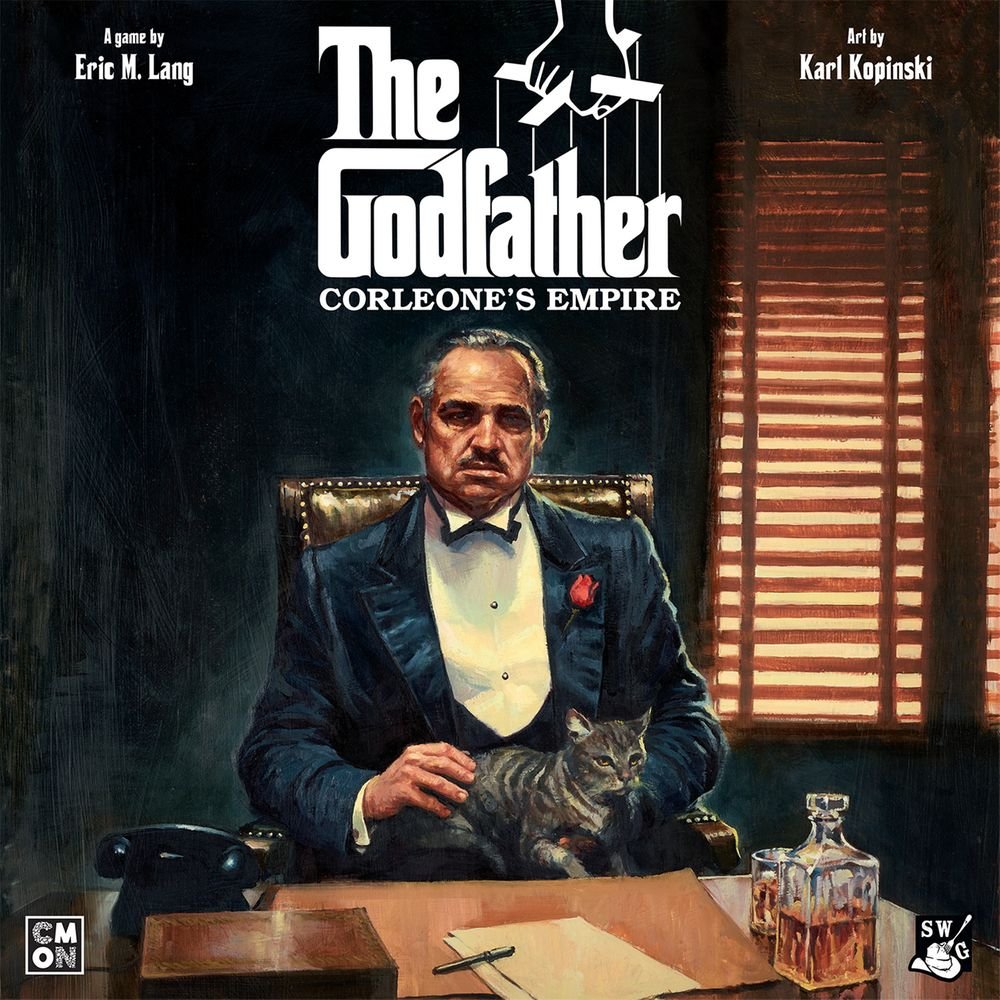 CoolMiniOrNot CMNGDF001 Godfather The Board Game, Mixed Colours