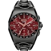 Diesel D-Curve Chronograph Gunmetal Stainless Steel Men's Watch (Model: DZ4726)