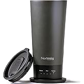 Nextmug Go - Temperature-Controlled, Self-Heating Travel Mug (Graphite - 16 oz.)