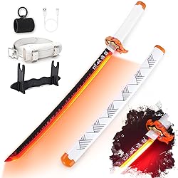 RENGENG Light Up Rengoku Sword, 30 Inches