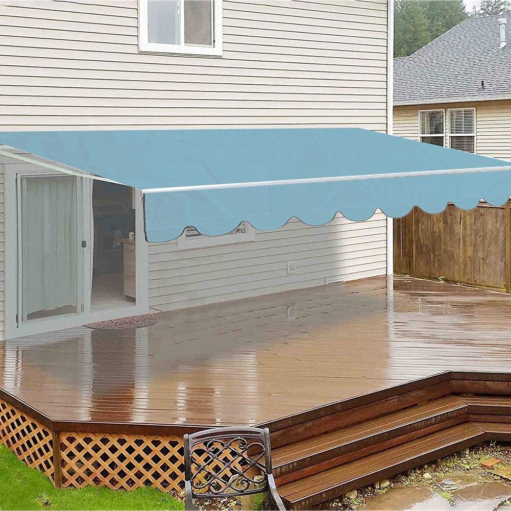 Buy Manual Awning Canopy, 31.5m DIY Manual Patio Awning Outdoor Patio