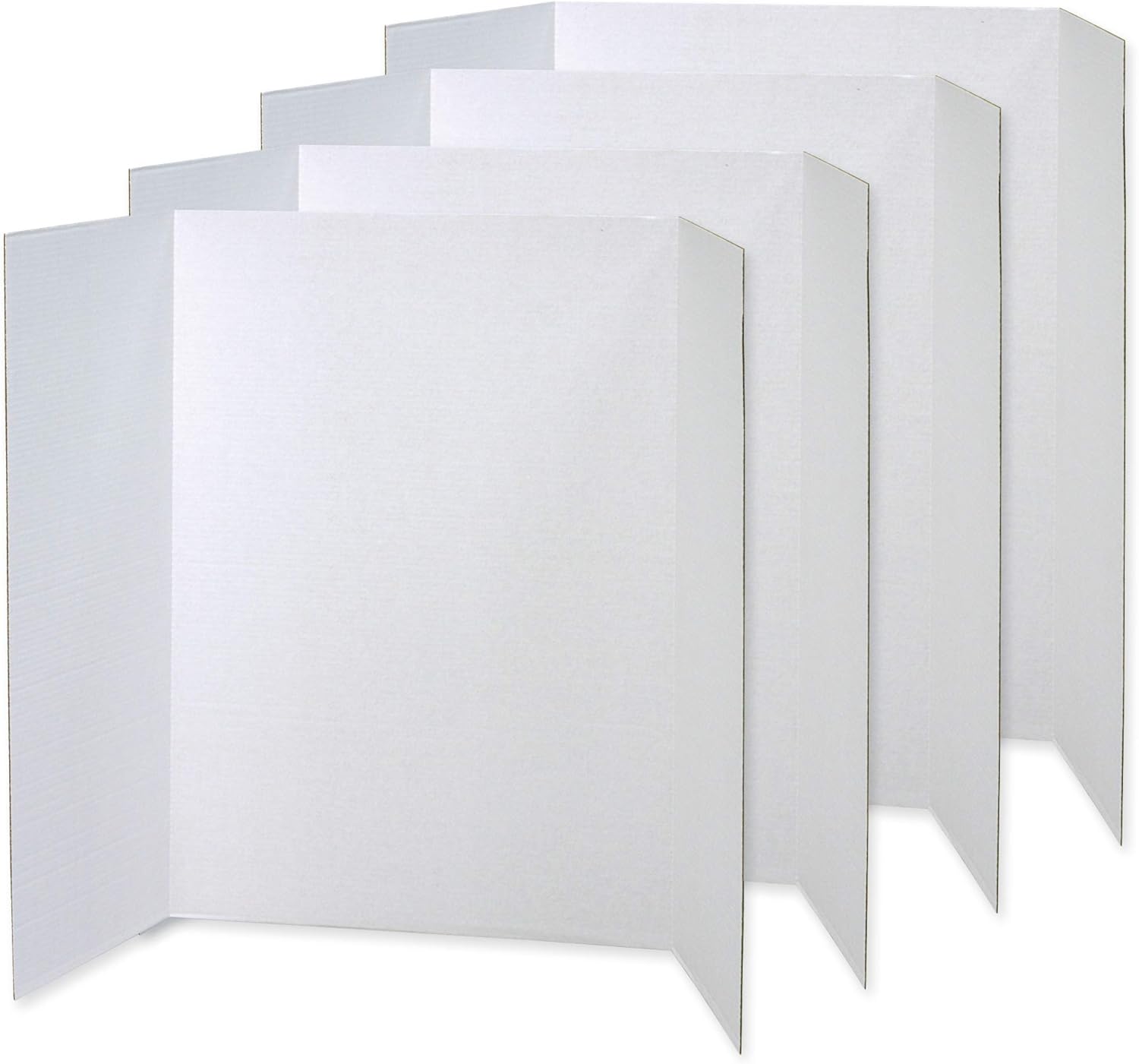 Pacon Presentation Board, White, Single Wall, 48" x 36", 4 Boards : Presentation And Display Boards : Office Products