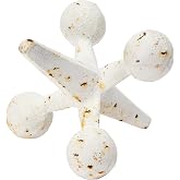 Creative Co-Op Hierro fundido Jack Accent, Crema