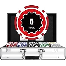 Amazon.com: HEITOK Poker Set 1000 Chips with Denominations