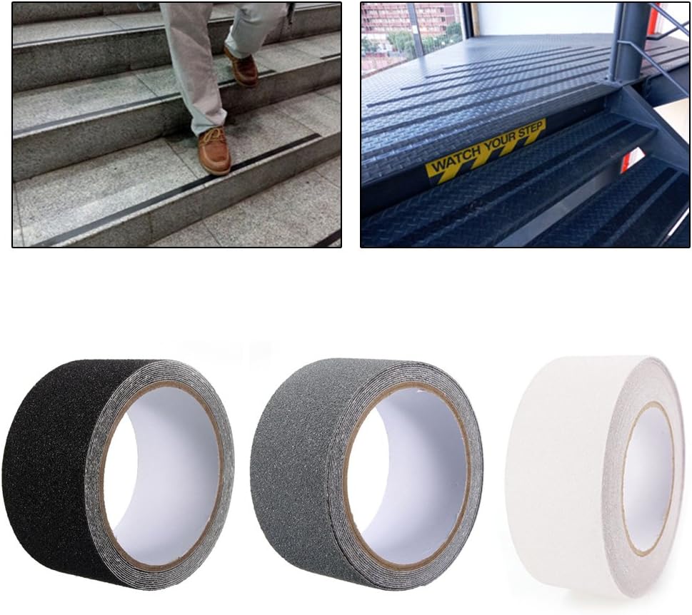 32.8ft NonSlip Adhesive Carpet Tape Warning Ground