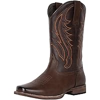 DAN POST Winslow DP4556 - Botas De Cuero Para Hombre Con Punta Cuadrada