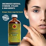 Tropic Isle Living Jamaican Black Castor Oil for Hair Growth Skin Eyebrows view 3