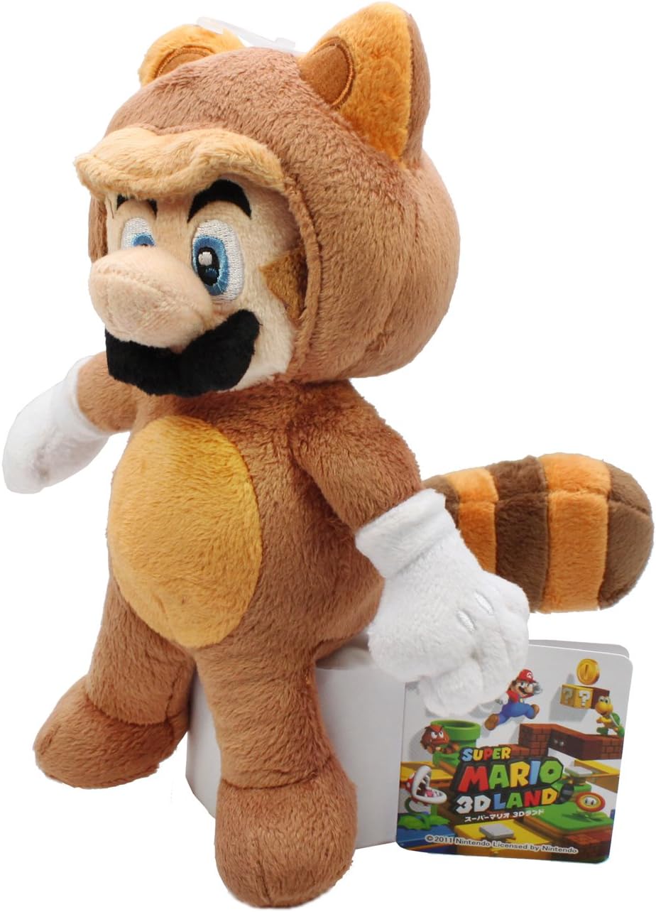 tanooki mario plush