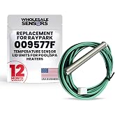 Replacement for Raypak 009577F Temperature Sensor IID Units for Pool &amp; Spa Heaters | 12 Month Warranty &amp; USA Support