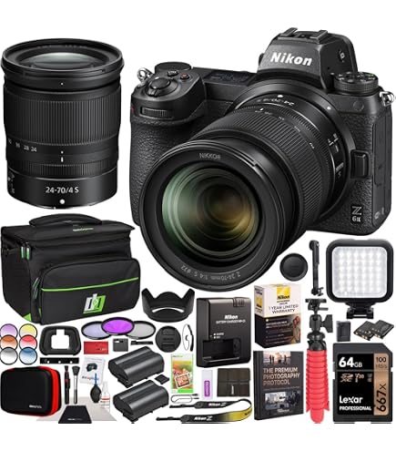 Amazon.com : Nikon Z 6II Mirrorless Digital Camera 24.5 MP with 24