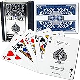 Bicycle Prestige Plastic Playing Cards (Blue)