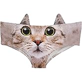 Ababalaya Womens Underwear Funny Panties For women, Gift Ideas For Her, Valentines Gifts