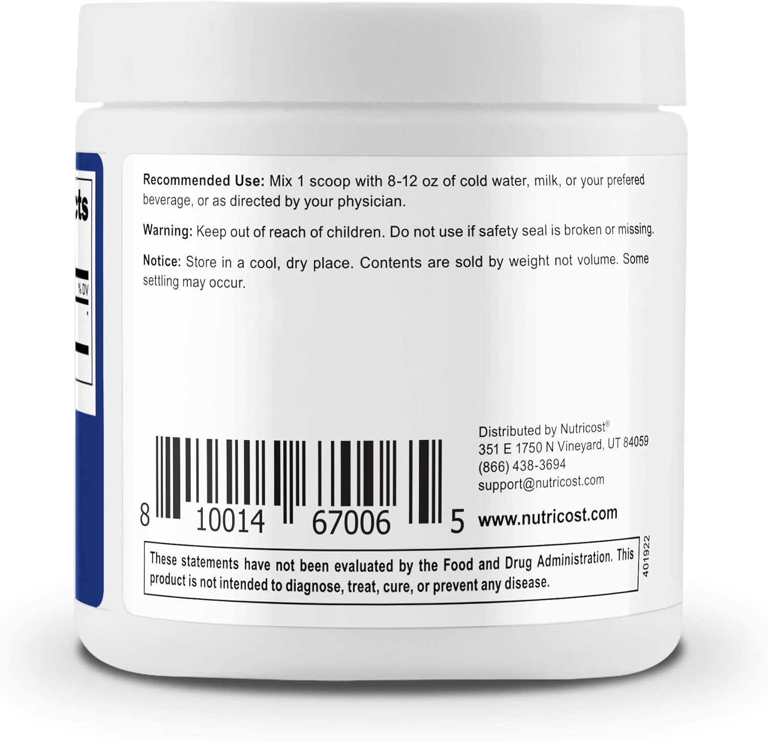 Nutricost Bromelain Powder 100 Grams - Bromelain (2400 GDU/g), Non-GMO, Vegan, Gluten Free: Health & Personal Care