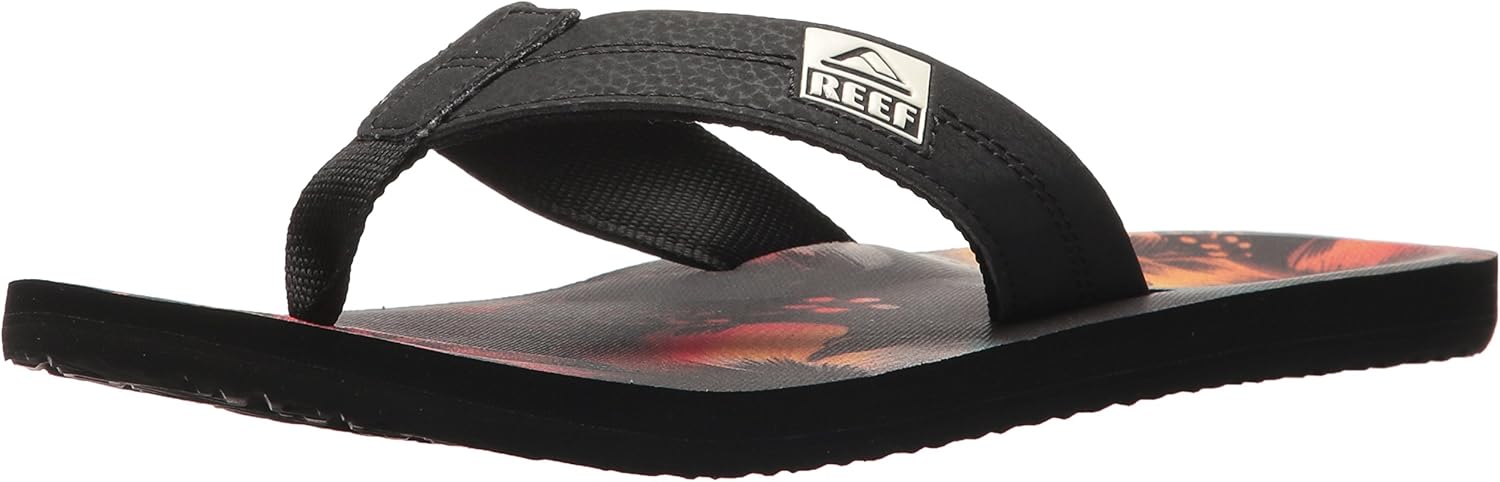 reef ht prints flip flop