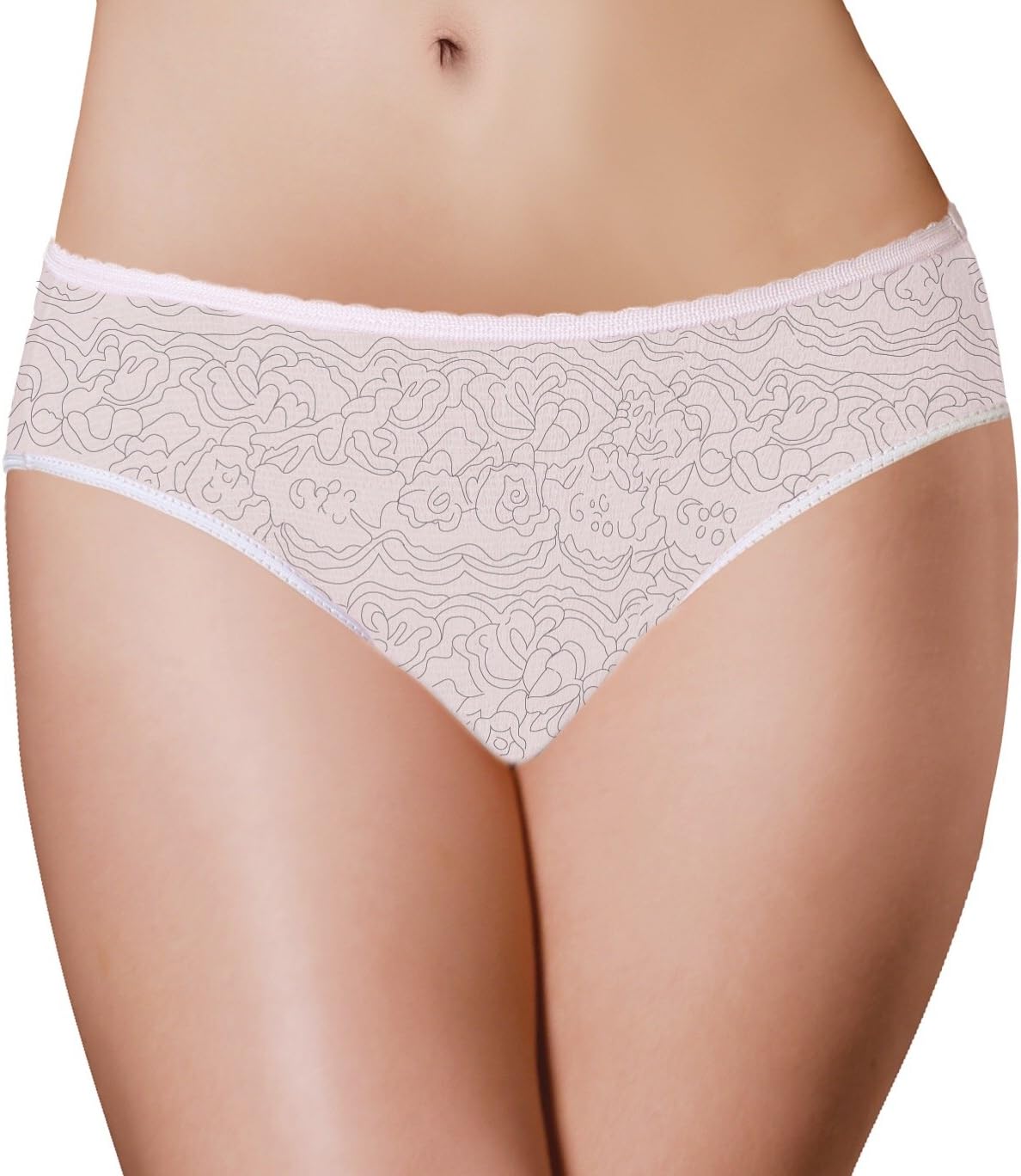 PantiePadsPeriod Panties 3 Pack Disposable Menstrual Underwear with Built-in Pad