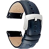 OTTOODY Leather Watch Bands 22mm 21mm 20mm 18mm Quick Release Watch Straps, Classic Top Grain Leather Watch Band for Men Replacement Bands for Watch and Smartwatch