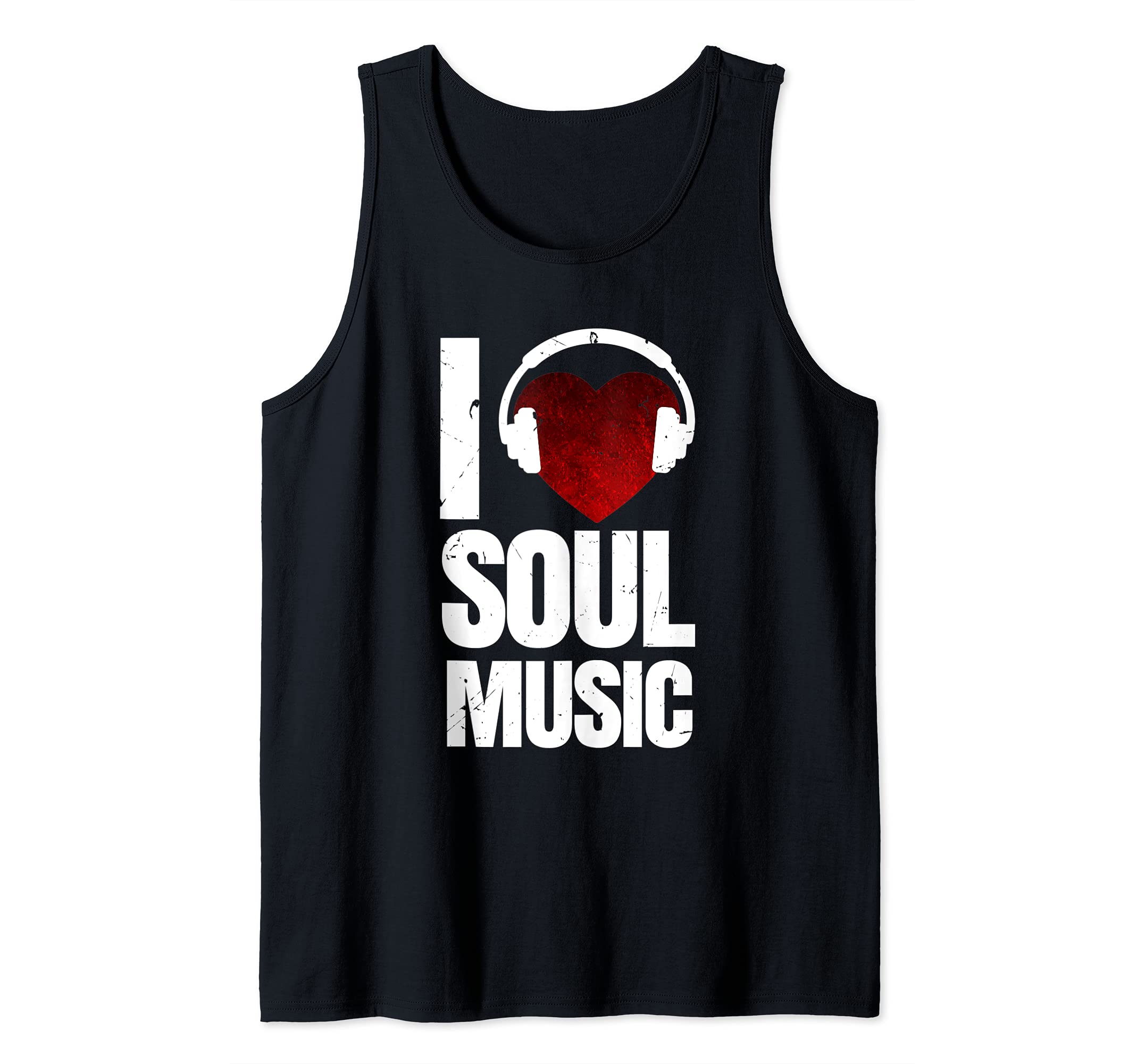 Funk Apparel Vintage 70s costume for Music Lovers Rare Soul Tank Top