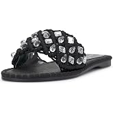 Jessica Simpson Women's Brennara Braided Pearl Sandals