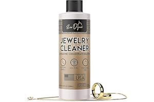 Evo Dyne Ultrasonic Jewelry Cleaner Solution (8oz Per Bottle) | Ultrasonic Cleaner Solution for Diamond, Gold, Silver, Gemstones – Concentrated Jewelry Cleaner for Sonic and Ultrasonic Machines